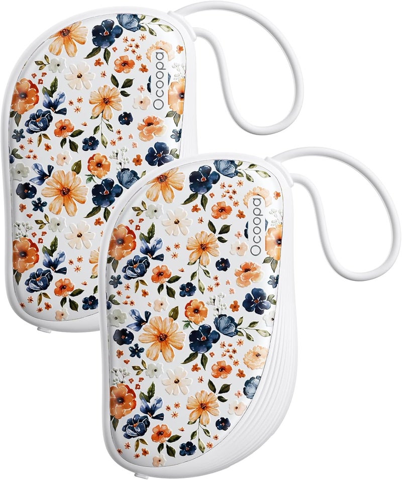 OCOOPA Hand Warmers Rechargeable 2 Pack, Ultra Slim Electric Hand Warmers, Portable Pocket Heater, Comb-Inspired, Fits in Gloves,UL Certified, Winter Essentials,UT5 Sway - Image 1